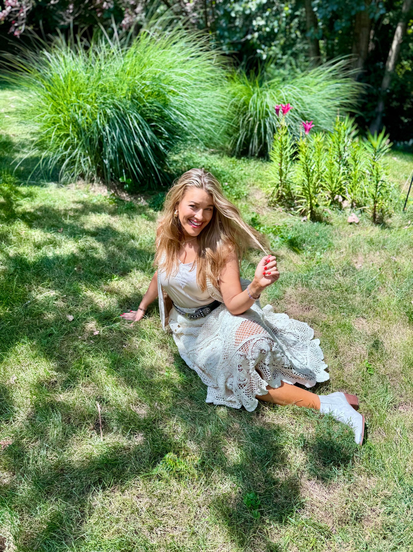 Rustic Crochet Skirt