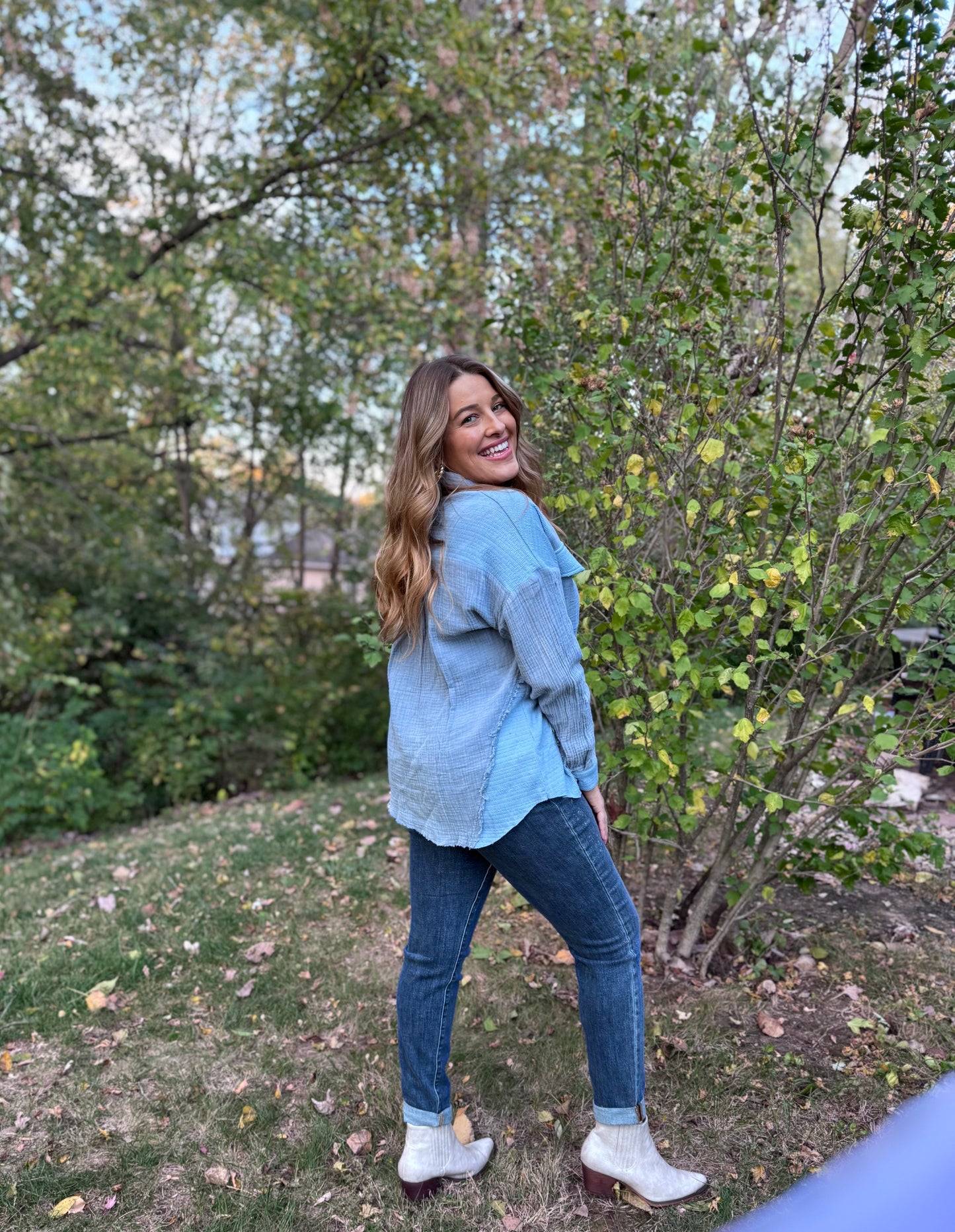 Judy Blue Non Distressed bleach splatter