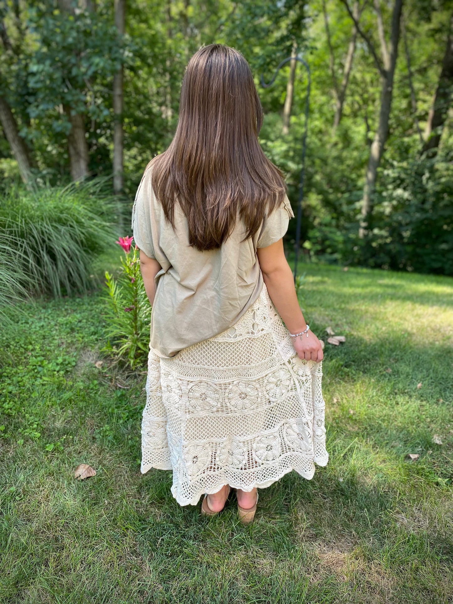 Rustic Crochet Skirt