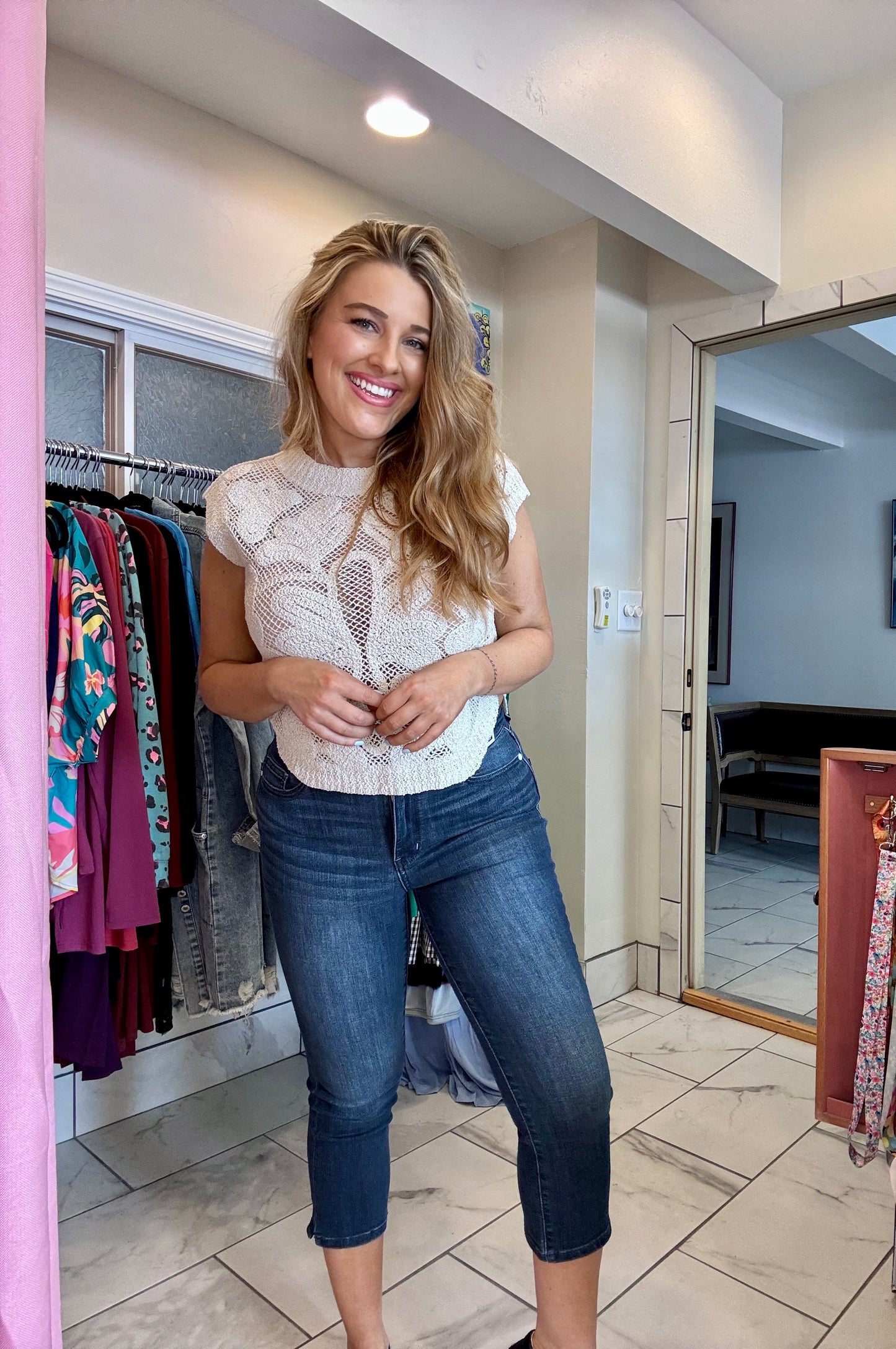 Judy Blue Skinny Fit Capri