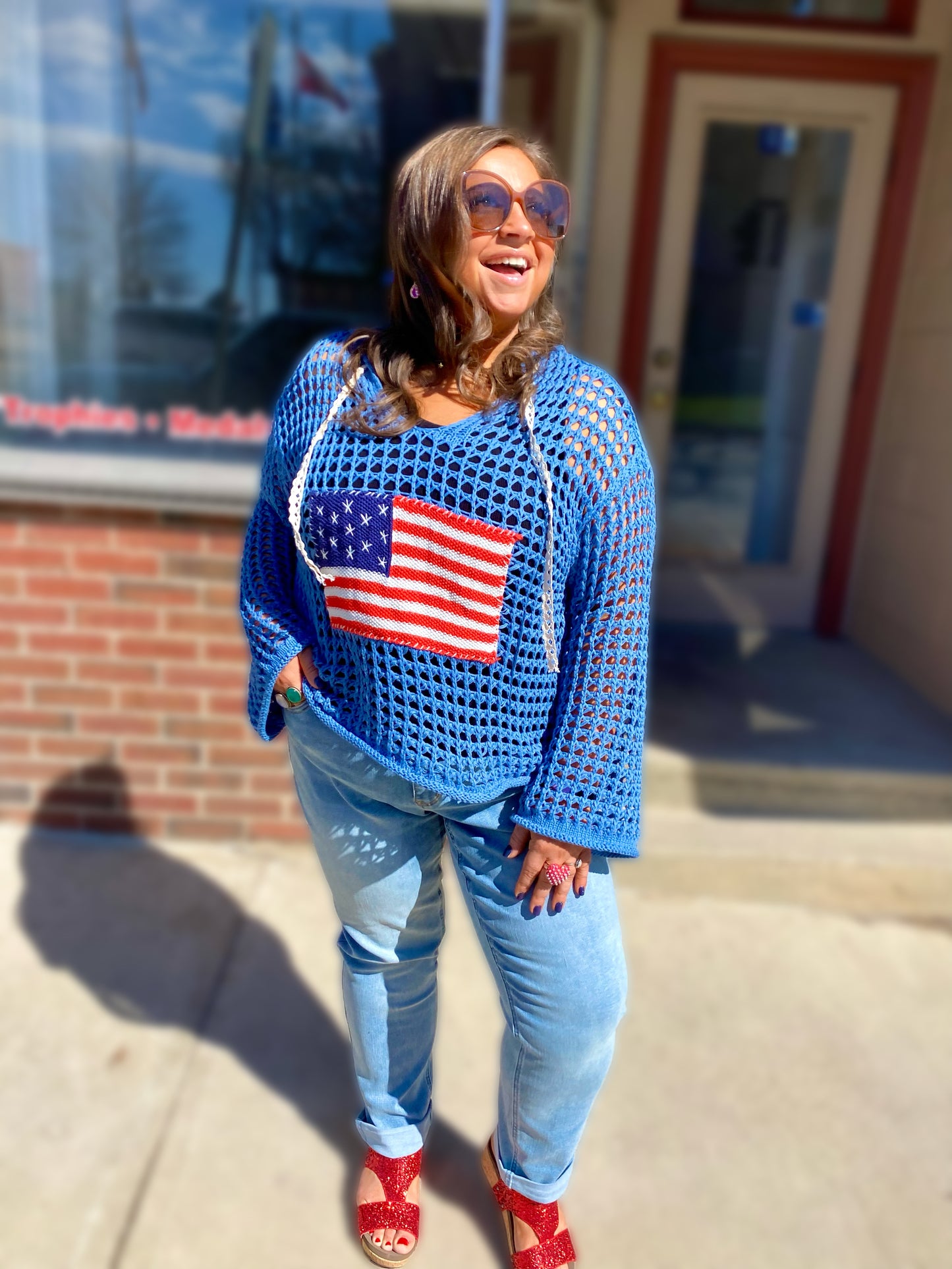 Judy Blue V Front Cool Denim Boyfriend