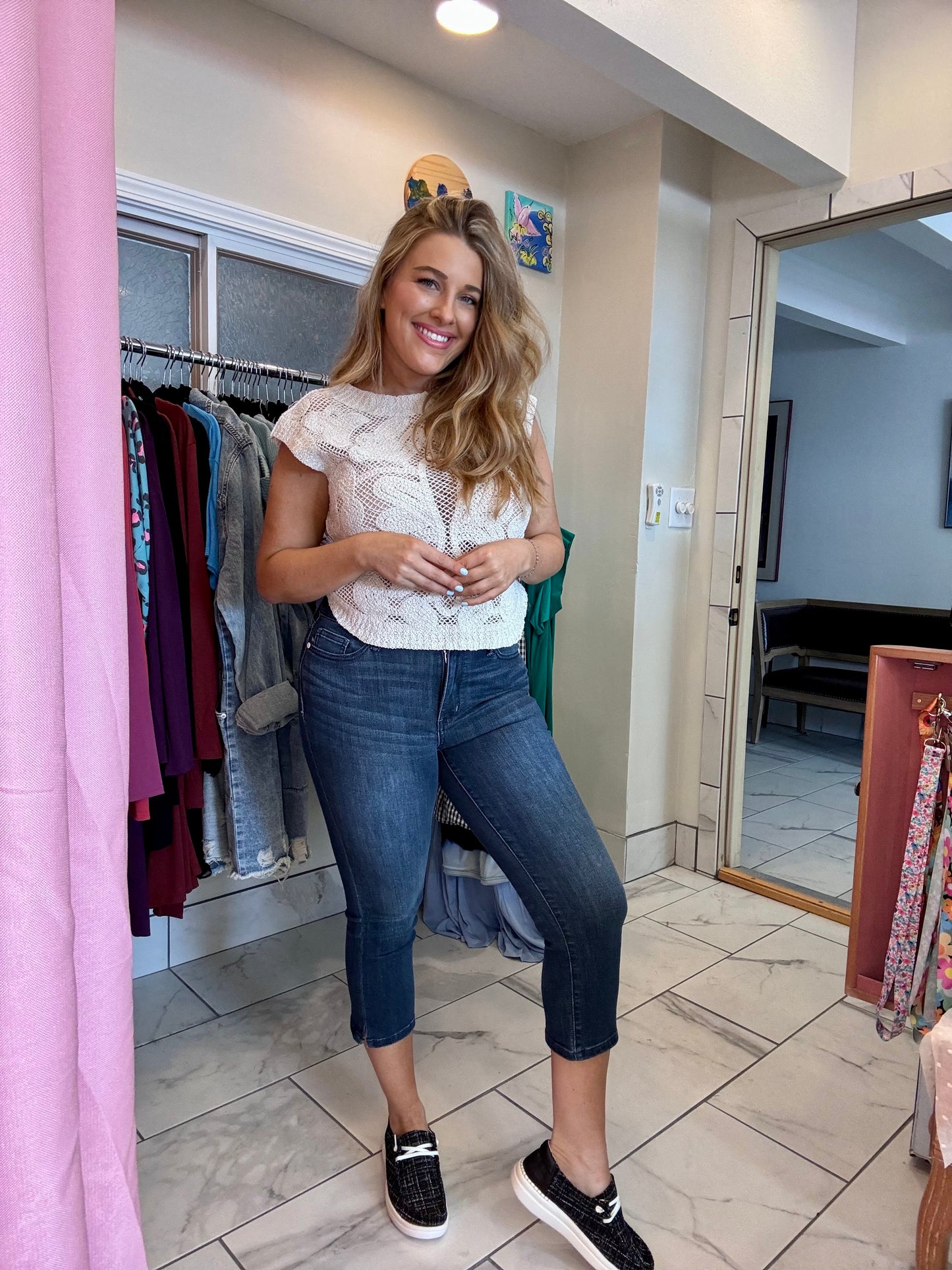 Judy Blue Skinny Fit Capri