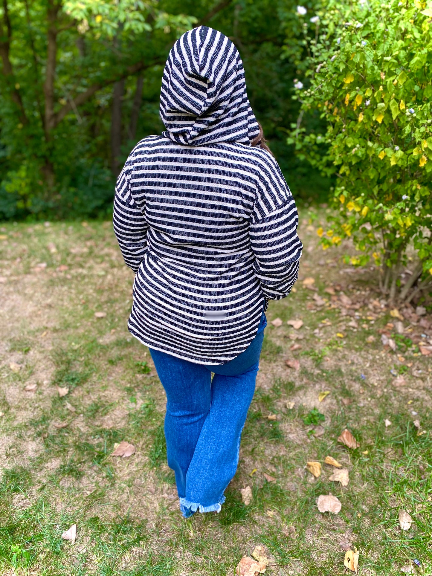Black and White Hoodie comfort