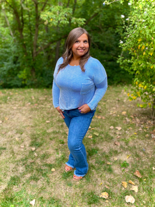 Ribbed Sweater Tops