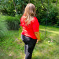Judy Blue Wide Leg Crops Black