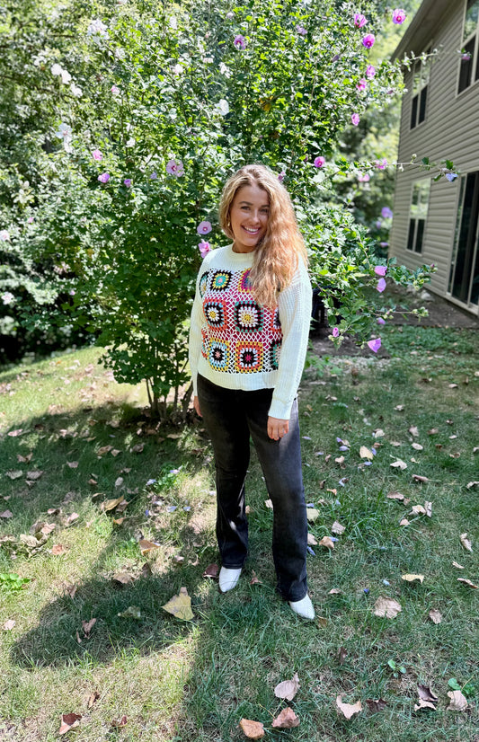 Crochet Sweater Squares