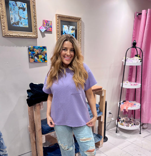 Lavender Lily Top