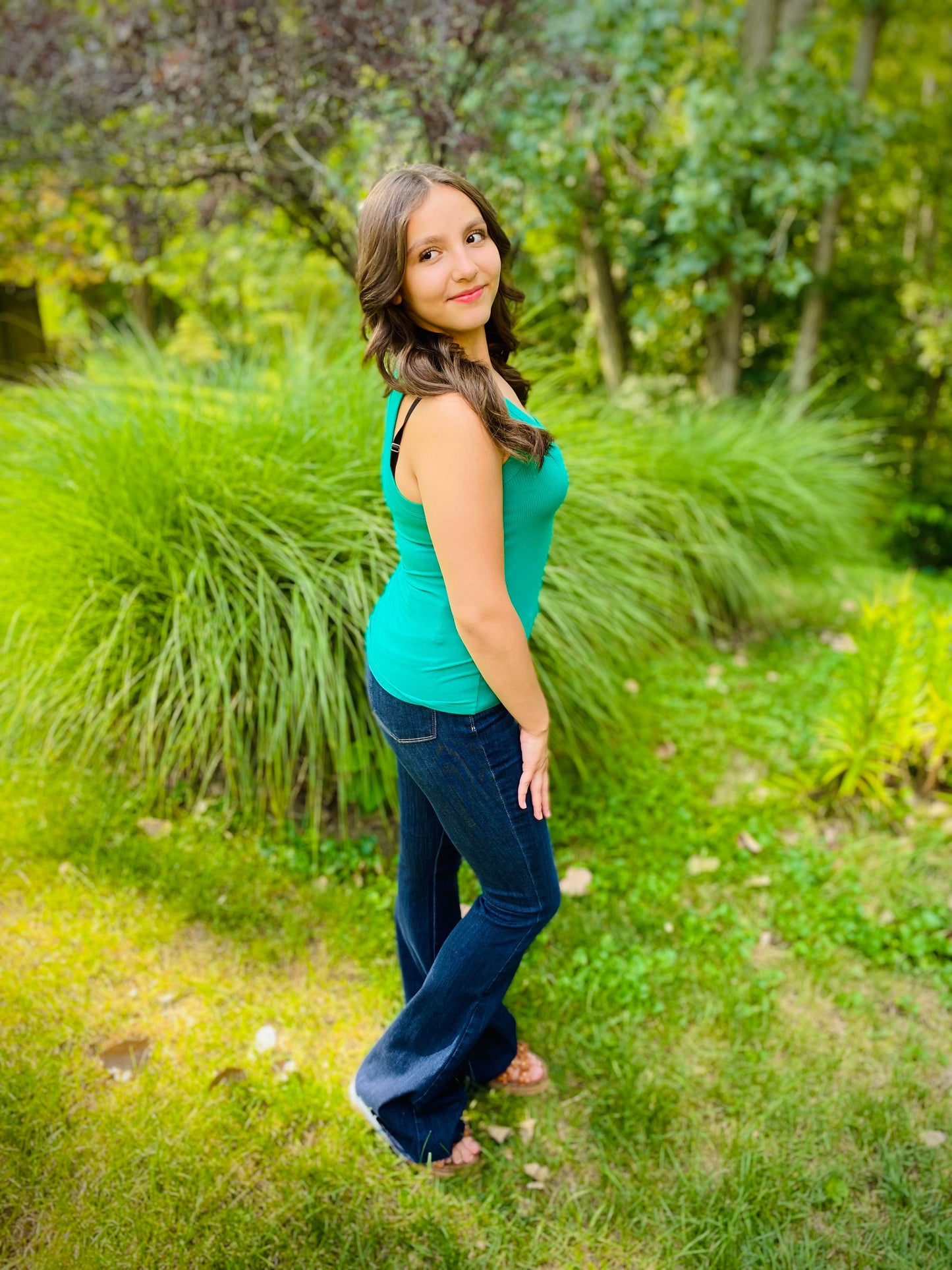 Judy Blue Raw Hem Flare 34 inseam