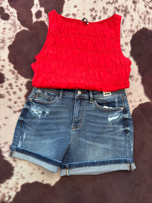 Judy Blue Dad Shorts