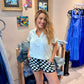 Ready Set Go Checkered shorts