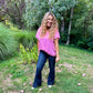 Judy Blue Raw Hem Flare 34 inseam