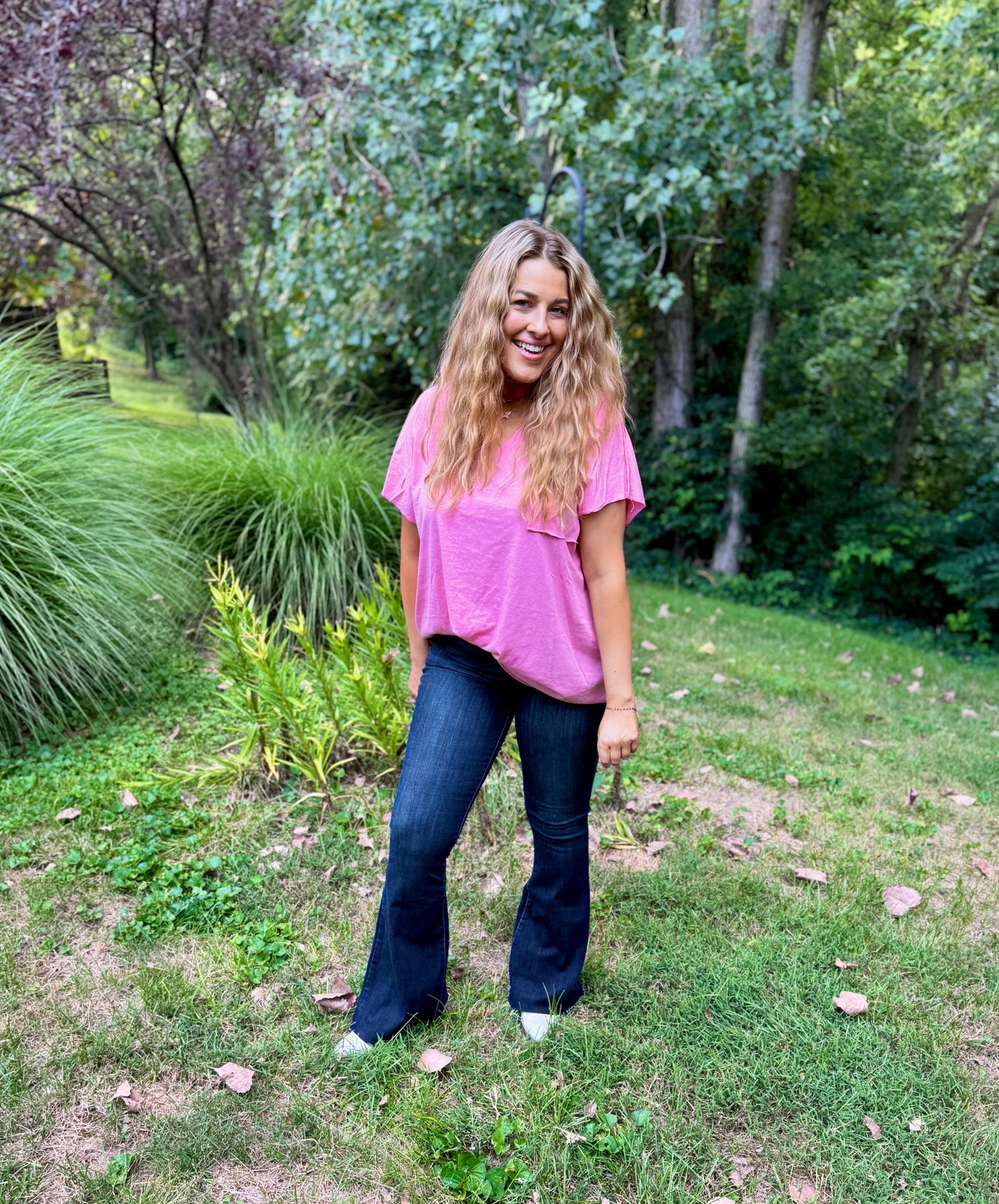 Judy Blue Raw Hem Flare 34 inseam