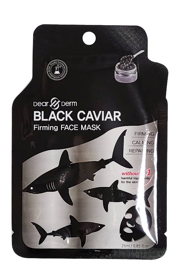 Firming Face Sheet Mask: Black Mud