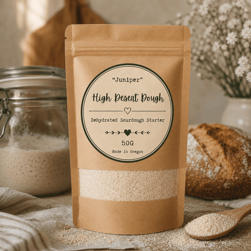 50G "Juniper" Dehydrated Sourdough Starter - TheRusticAttic