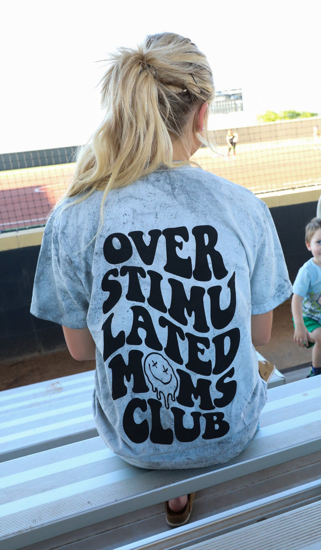 Overstimulated Moms Club Graphic Tee