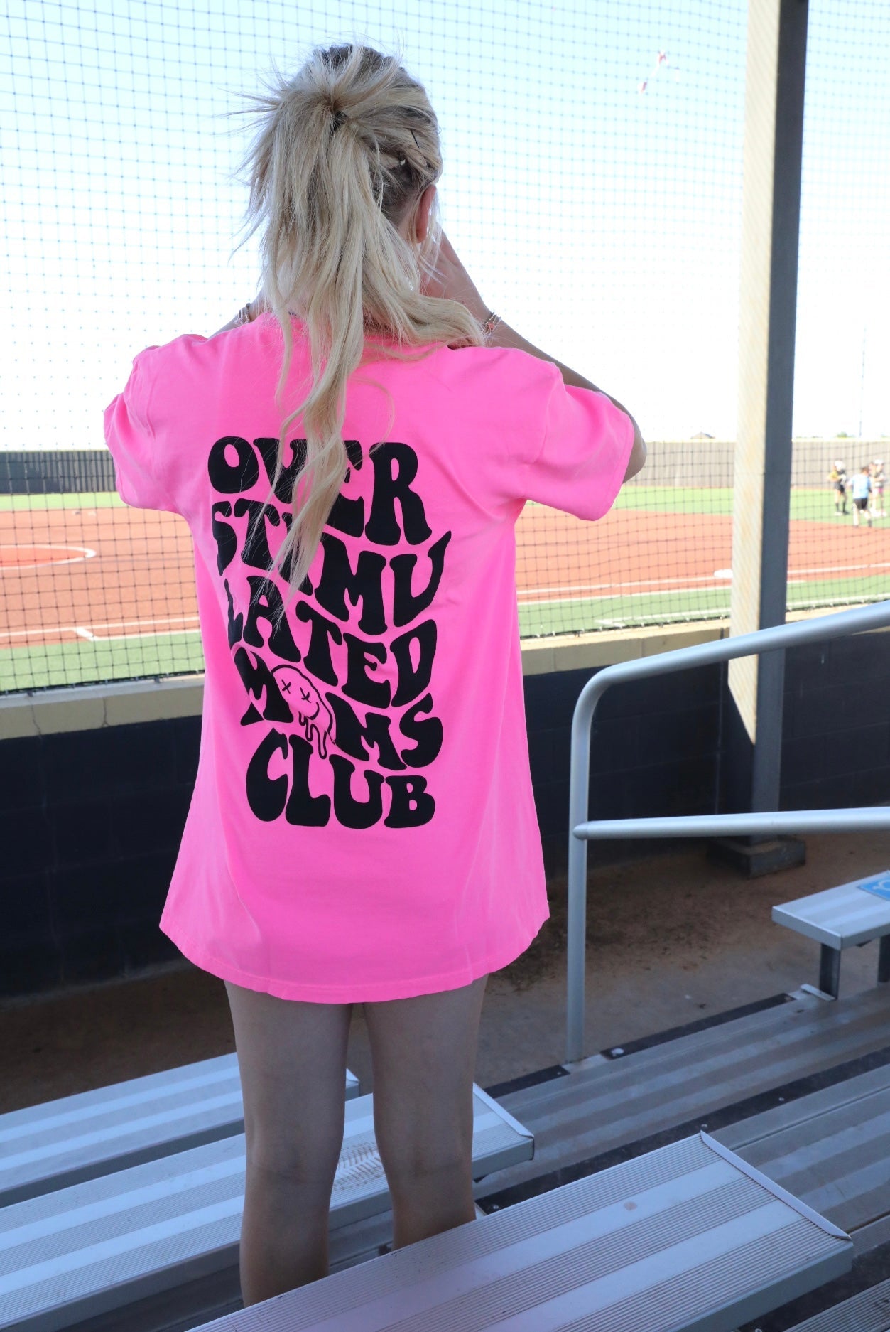 Overstimulated Moms Club Graphic Tee