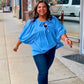 Blue Paradise Blouse