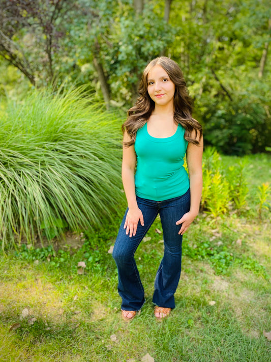 Judy Blue Raw Hem Flare 34 inseam