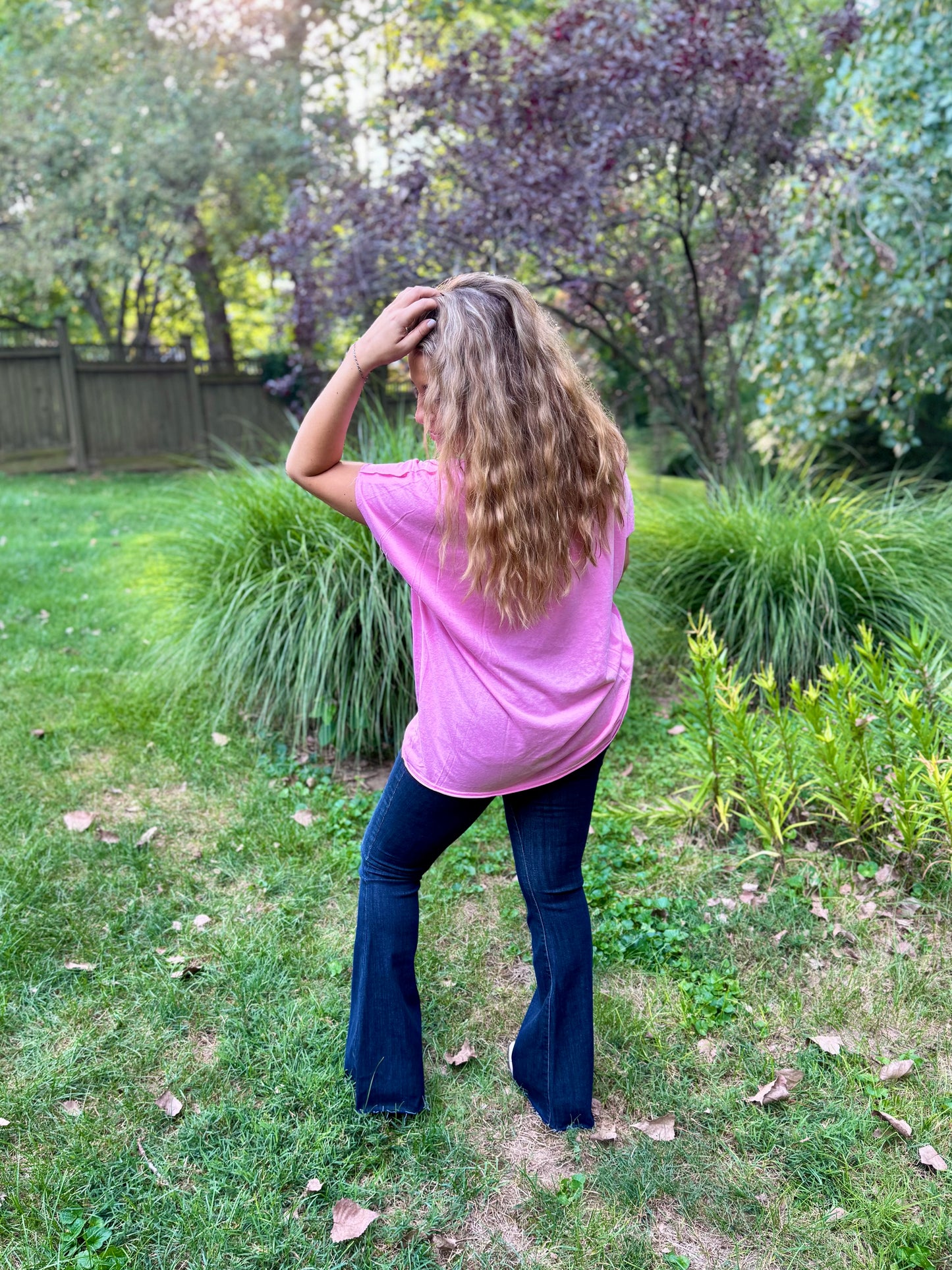 Judy Blue Raw Hem Flare 34 inseam