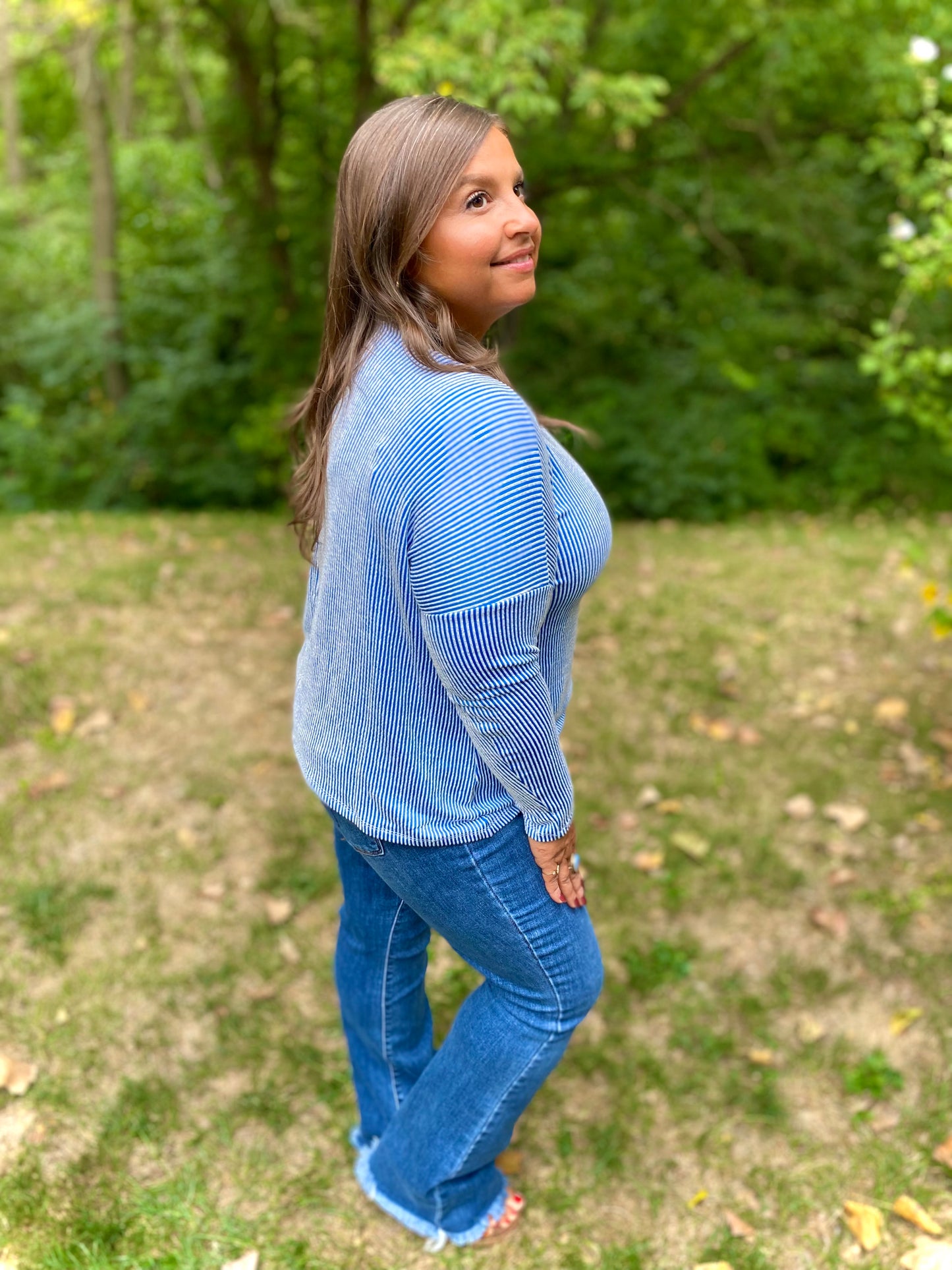 Ribbed Sweater Tops