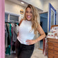 Pointelle Tank Top
