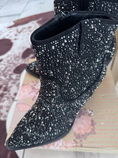 Very J Kady Glitter Boots