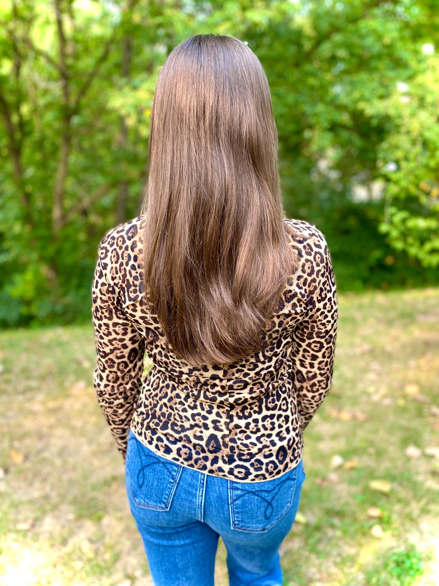 Wild Animal Mesh Top