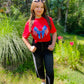 Judy Blue Wide Leg Crops Black