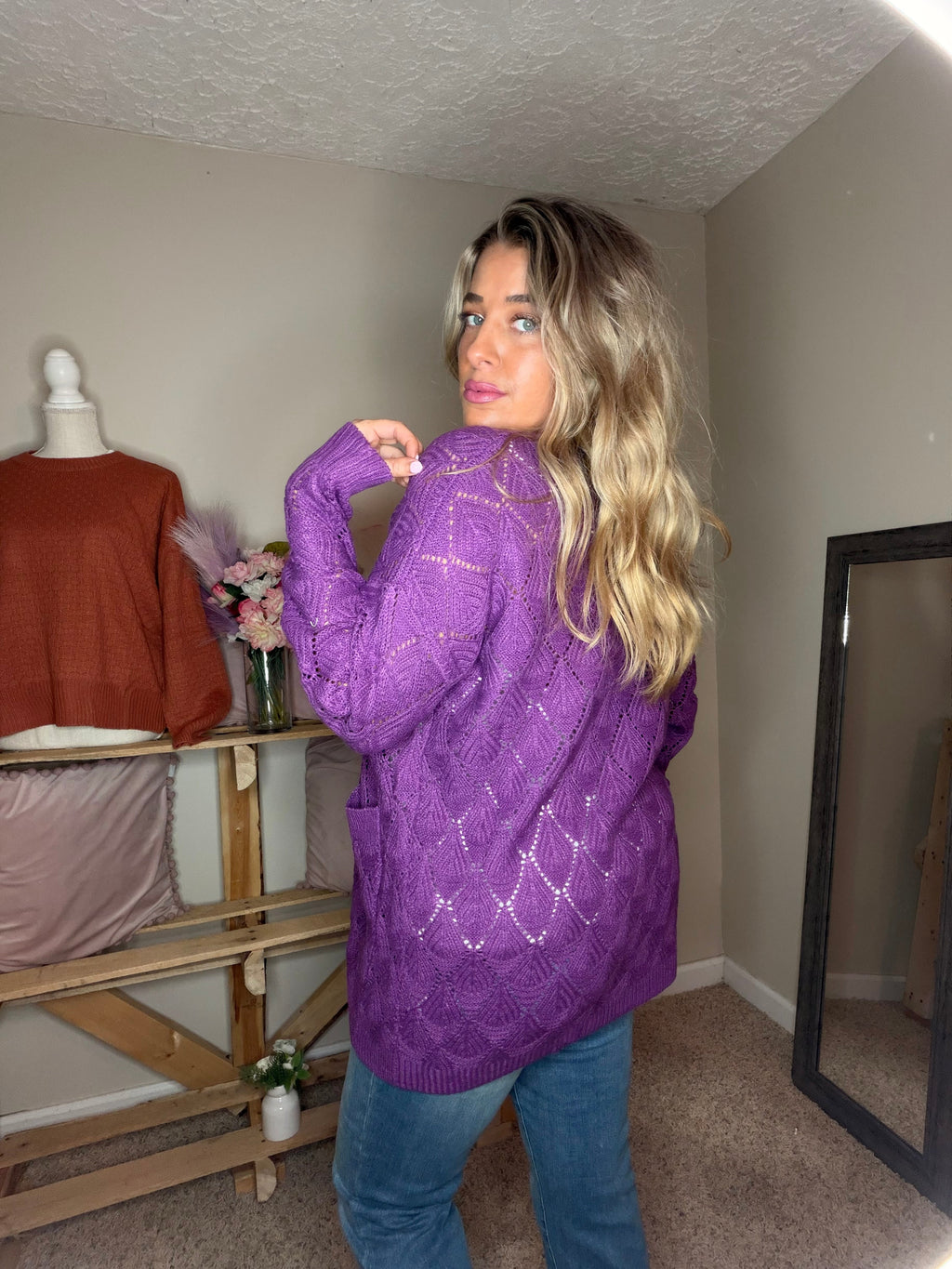 Purple Passion Cardigan
