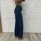 Addie Mid Rise Vintage Wash Wide Leg Jeans
