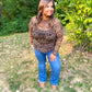 Wild Animal Mesh Top