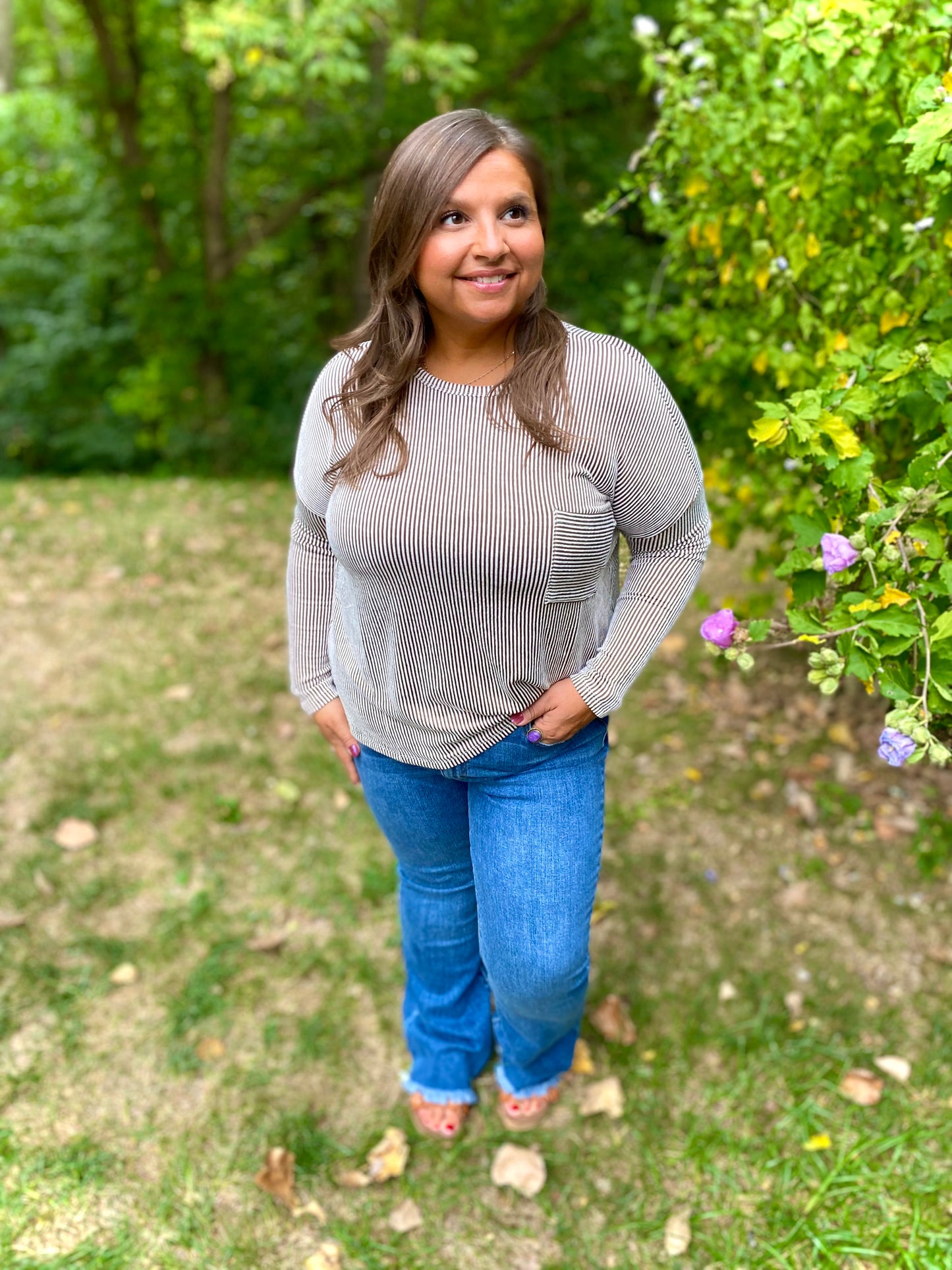 Ribbed Sweater Tops
