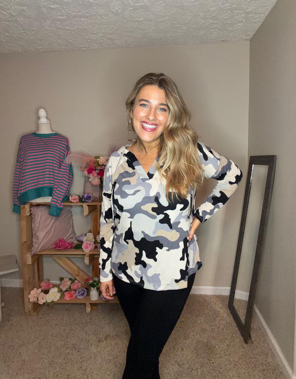 Camo crazy hoodie