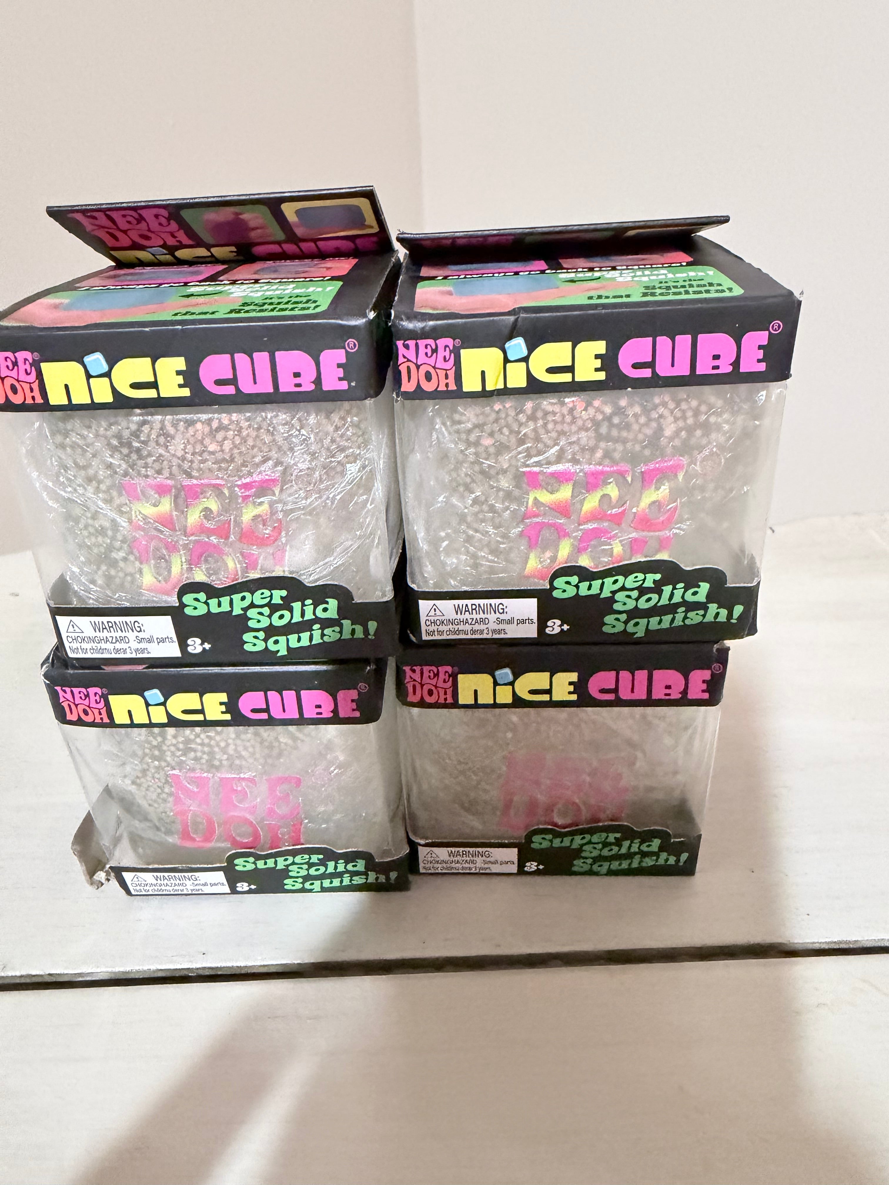 Glitter Magic Squishy Cube