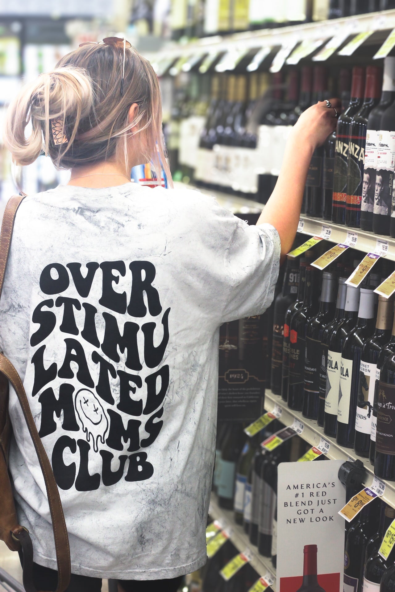 Overstimulated Moms Club Graphic Tee
