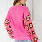 Can't Stop this Feeling V-Neck Knit Sweater
