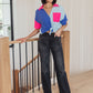 Color Me Cool Color Block Top