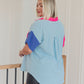 Color Me Cool Color Block Top