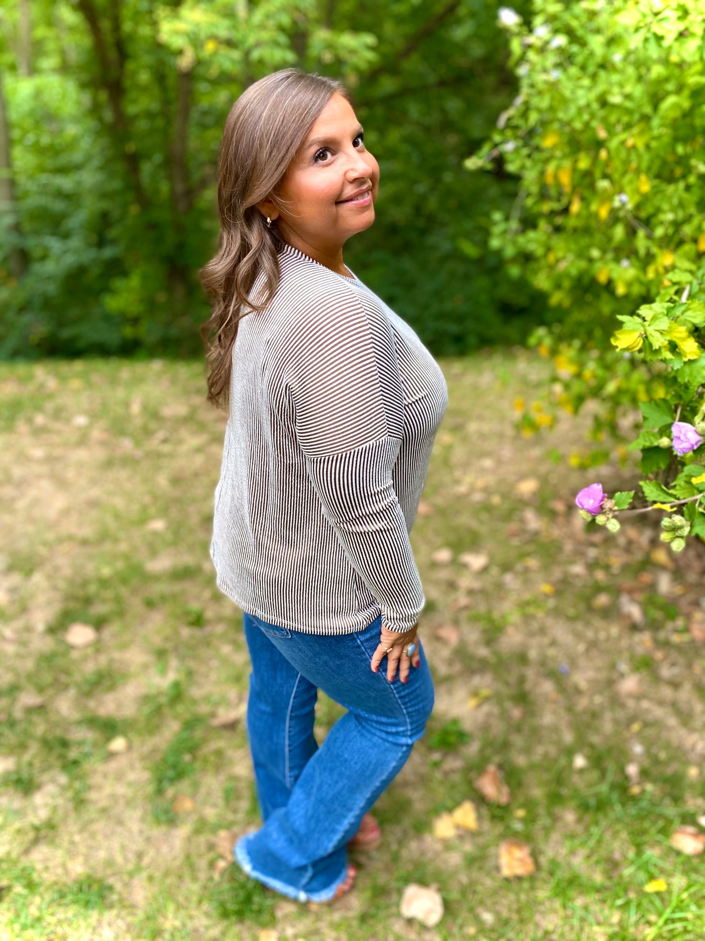 Ribbed Sweater Tops