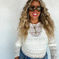 PREORDER: Long Sleeve Rosalie Lace Top