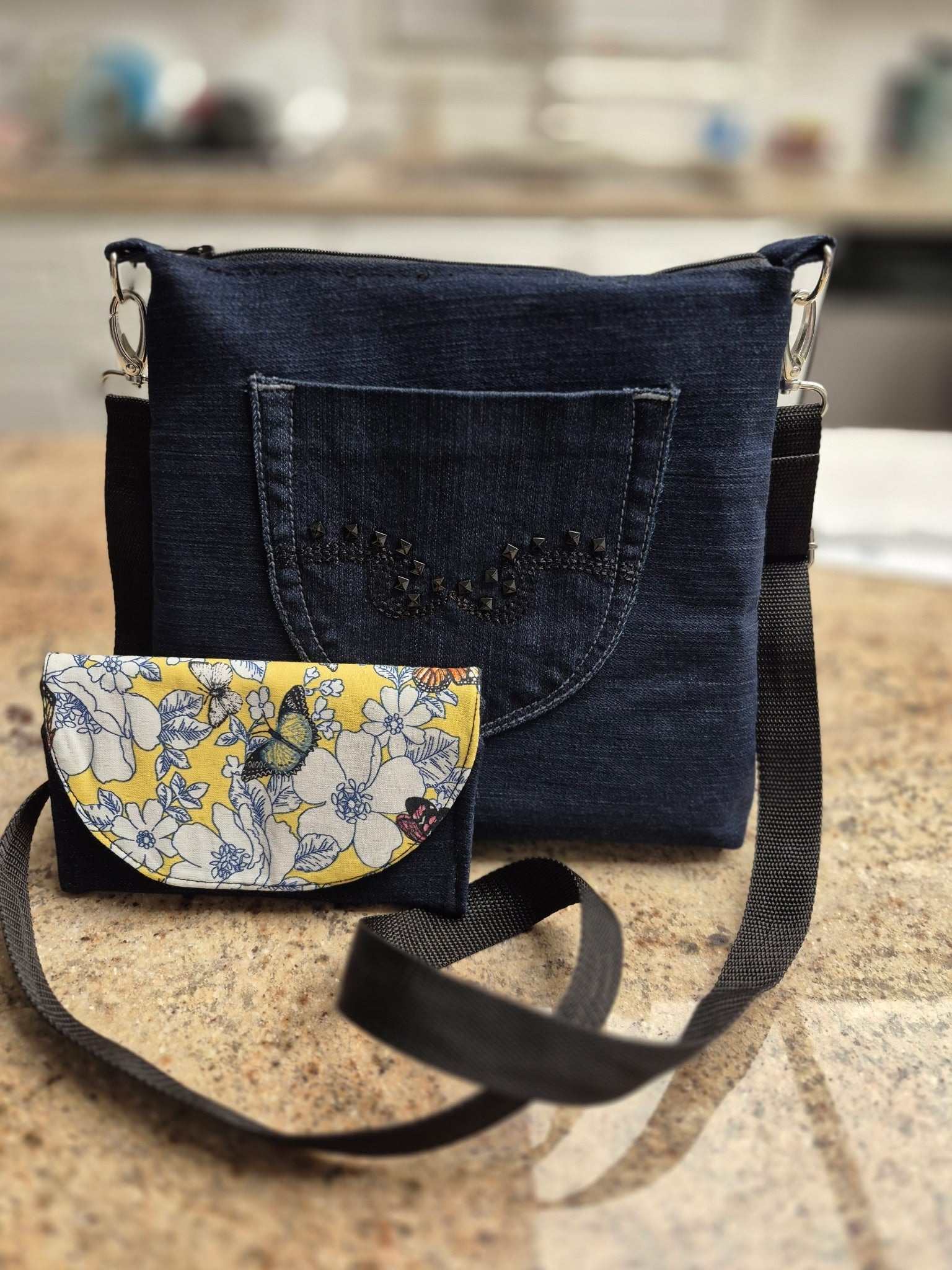 Butterfly Garden Crossbody Set