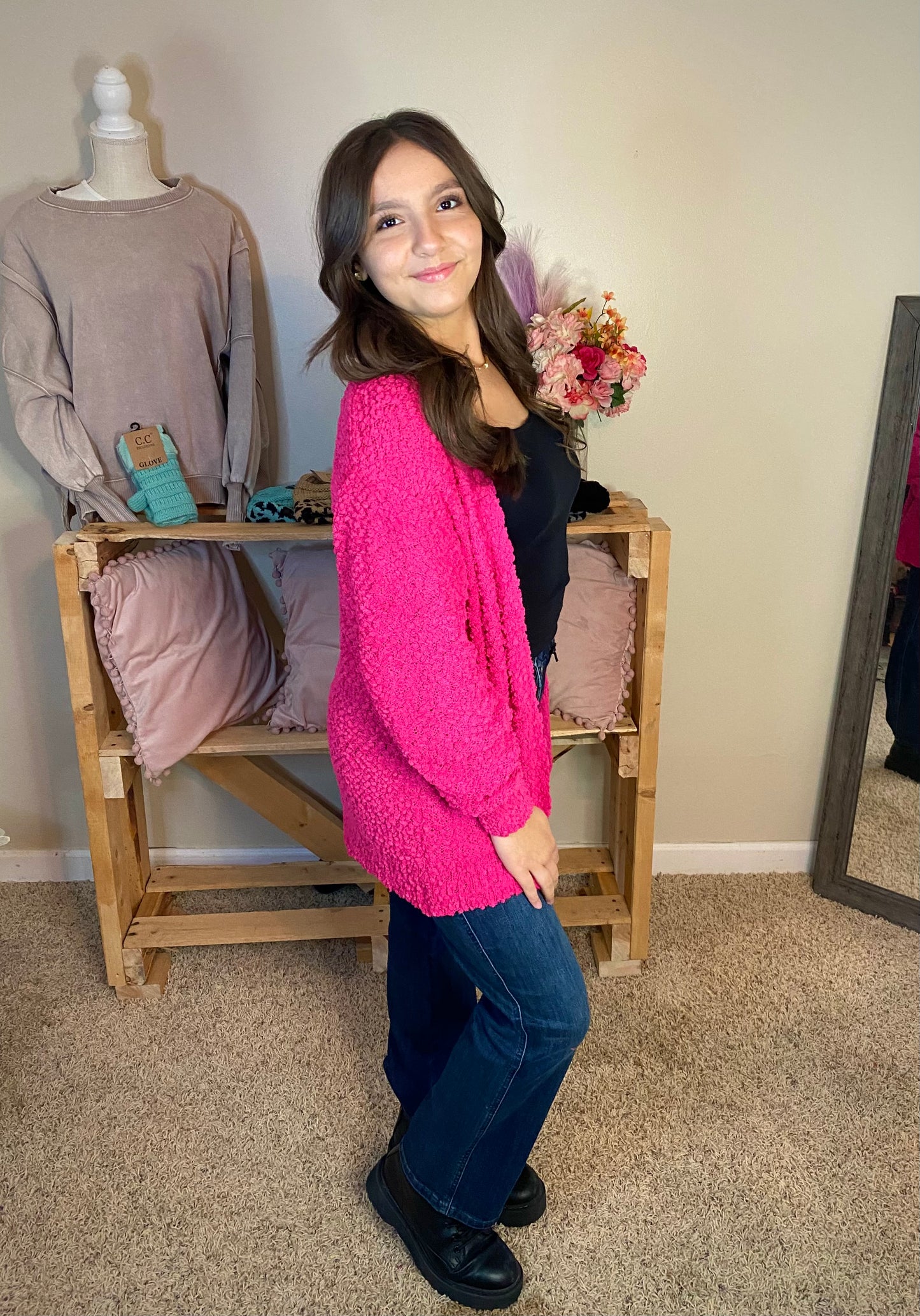 Judy Blue Petite Straight Jeans Mid Rise