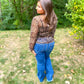 Wild Animal Mesh Top