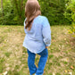 Denim Craze Mineral Washed Gauze Shacket