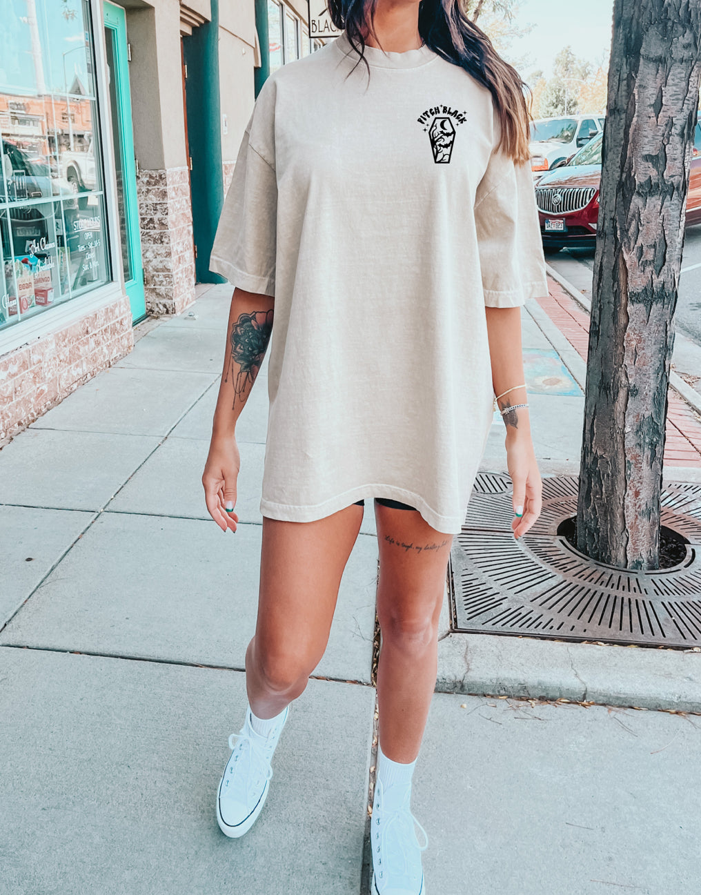 Ray of Pitch Black Graphic Tee