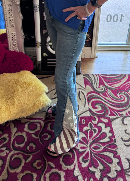 Judy Blue Flag Flares
