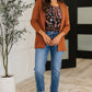 Magic 3/4 Blazer in Rust