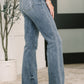Robin High Waist Bootcut with Fray Hem