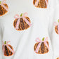 PREORDER: Sequin Pumpkin Bow Pullover
