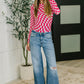 PREORDER: Sheer Long Sleeve Checkered Layering Top in Three Colors